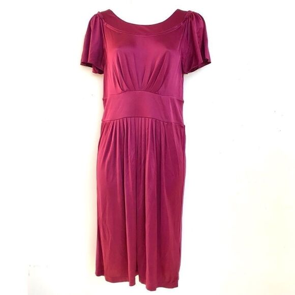 BCBG Max Azria Maroon dress size Medium - Picture 1 of 5